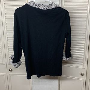 Vintage quarter cut long sleeve